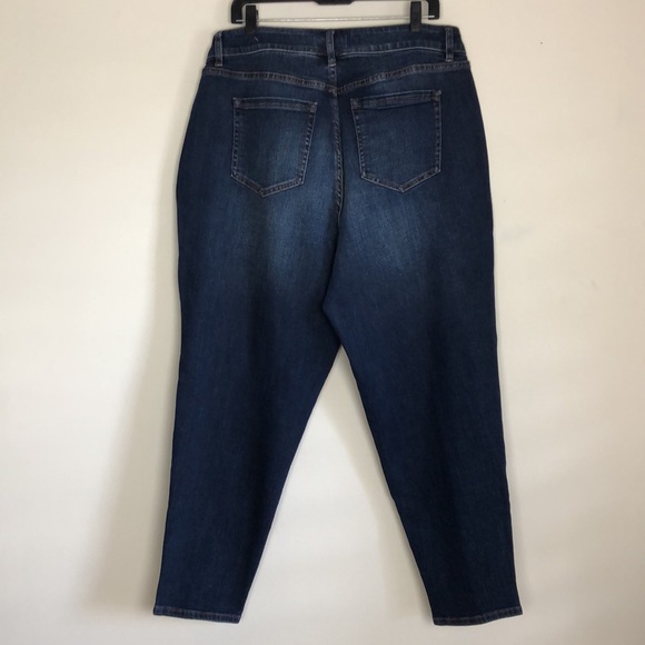 NWOT Lane Bryant Flex Magic Waistband Low Rise Boyfriend Jeans Size 16 - Picture 6 of 7